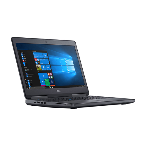 Laptop Dell Precision 7520,  Intel Core i7 7820HQ 2.9 GHz up to 3.9 GHz,  nVidia Quadro M2200 4 GB GDDR5,  Wi-Fi,  Webcam,  Bluetooth