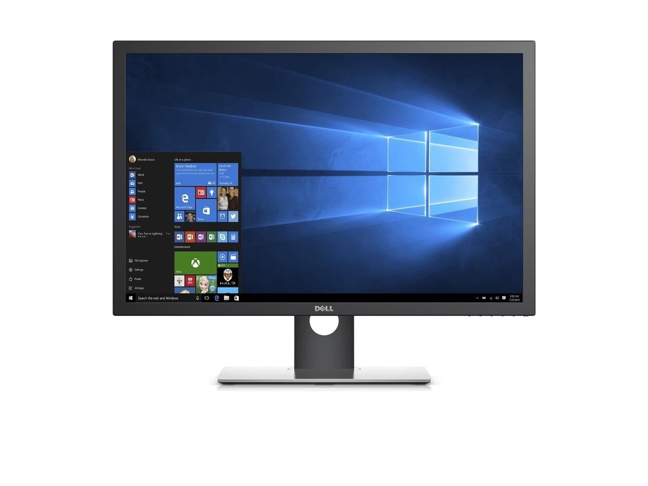 Monitor refurbished - Monitor 30 inch LED IPS QHD, Dell UP3017, HDMI, Black, 3 Ani Garantie, Refurbished