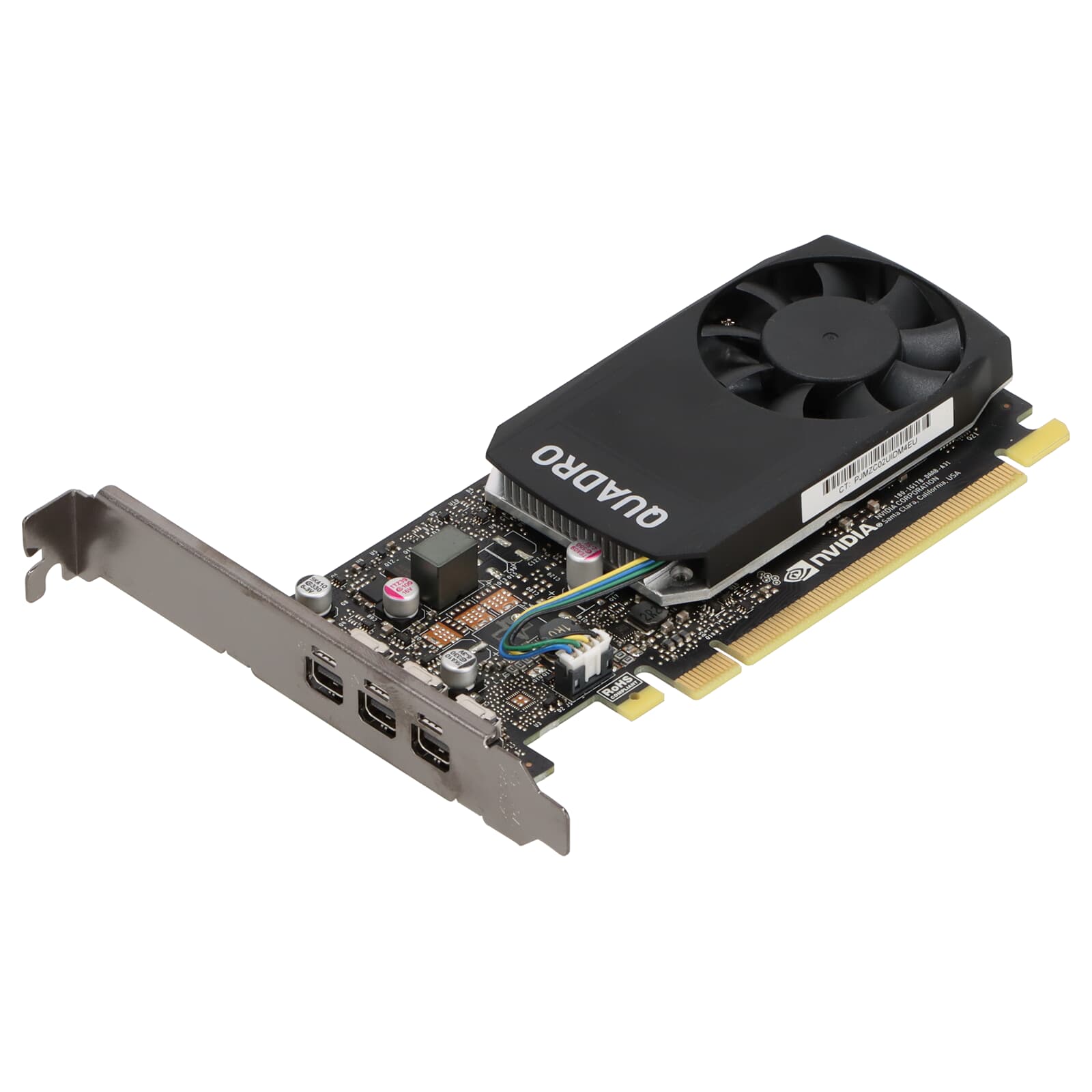 Placa Video nVidia Quadro P400, 2 GB GDDR5, 64 Bit, PCIe 3.0 x16, 3 x Mini DisplayPort, OEM, HP