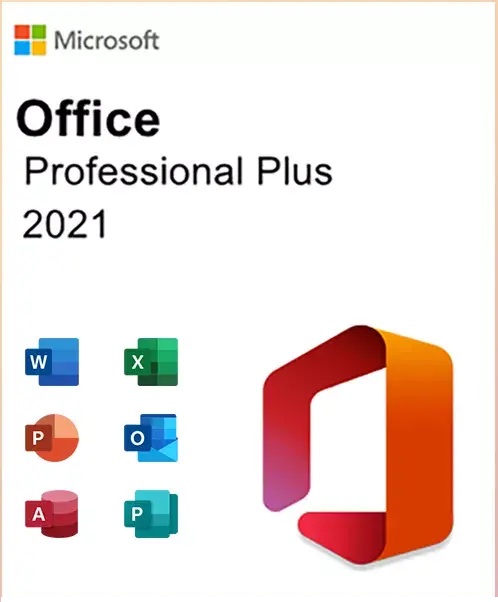 Microsoft Office 2021 Professional Plus - Cod activare pe email