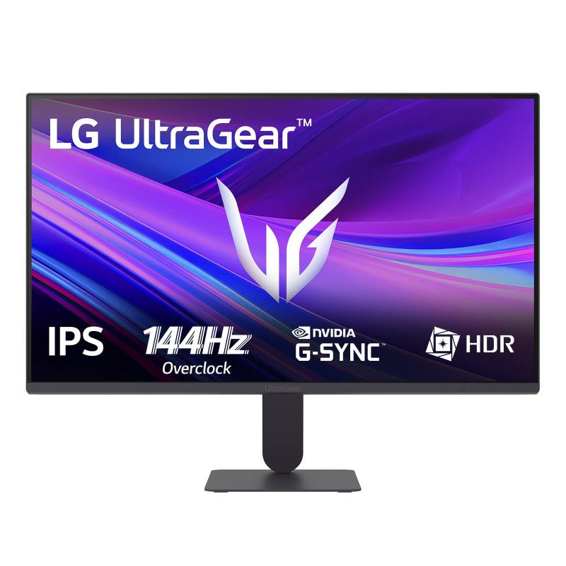 Monitor LG 23.8" 24G411A-B.AEU, Diagonal inch 23.8, Diagonal cm 60, Aspect ratio 169, Panel IPS, Resolution 1920x1080, Refresh Rate 144Hz, Response time GtG 5ms, Brightness max 250 cdm², Contrast static  15001, Viewing angle 178178, 