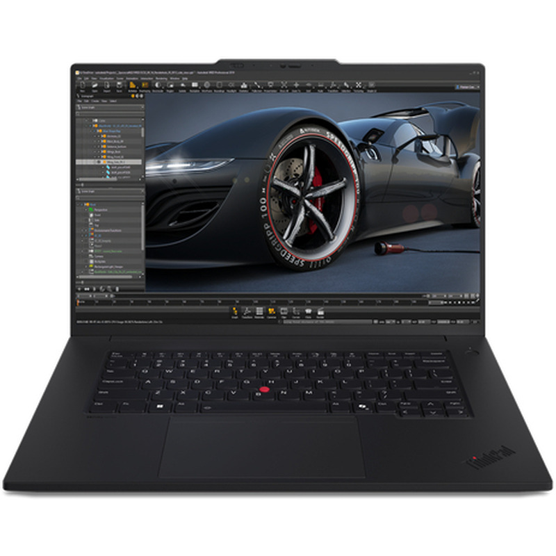 Laptop refurbished - Laptop NOU Open Box Lenovo ThinkPad P1 Gen 7, Intel Core Ultra 9 185H 2.3 GHz up to 5.1 GHz, 64 GB DDR5, 2 TB SSD M.2 NVMe, nVidia RTX 2000 ADA 8 GB GDDR6, Wi-Fi, Bluetooth, WebCam, Display 16" Touchscreen 3840 by 2400, Windows 11 Pro; 3 Ani Garantie