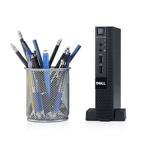 Calculator refurbished - Calculator Dell OptiPlex 3020, Micro, Intel Pentium Dual Core G3250T 2.8 GHz, 4 GB DDR3, 500 GB HDD SATA, Fara Windows, 3 Ani Garantie, Premium