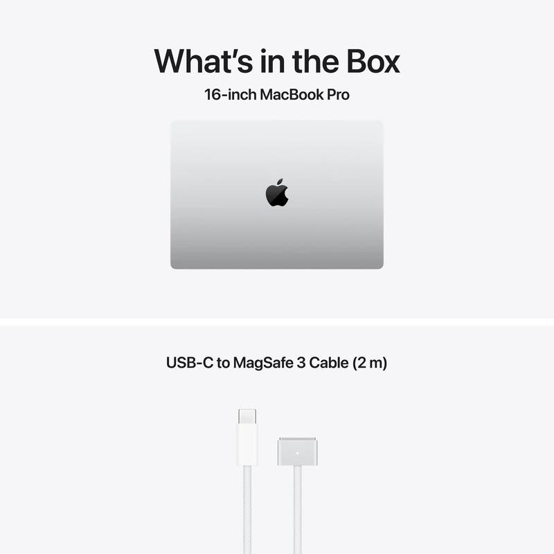 MacBook Pro 16.2"Apple M5 Max CPU 18-core, GPU 40-core, Neural Engine 16-core64GB4TB - Silver - INT KB -140W ADAPTER - 2026 CTO from MGE94ROA, , , MacBook Pro 16.2"Apple M5 Max CPU 18-core, GPU 40-core, Neural Engine 16-core64GB4TB - Silver - INT KB -140W ADAPTER - 2026 CTO from MGE94ROA, , ,