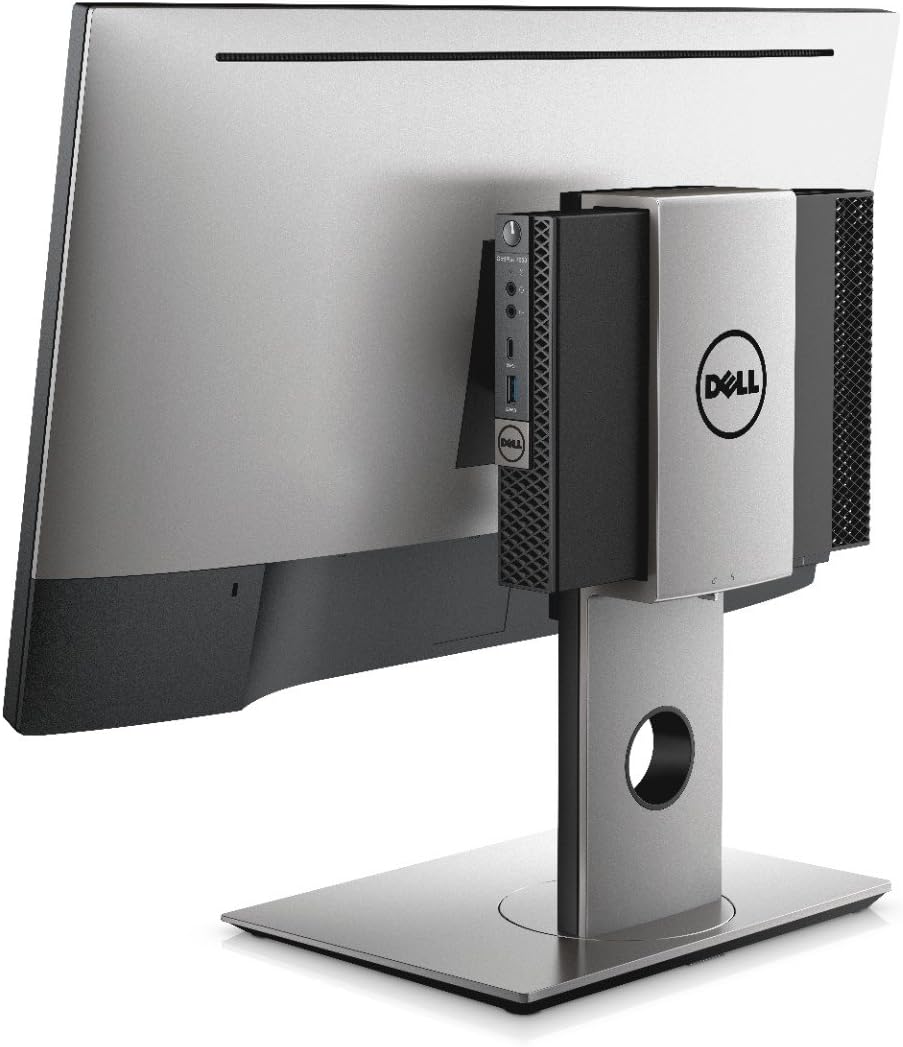 Calculator refurbished - Calculator All in One, Dell OptiPlex 7060 Micro, Monitor 22 inch LED IPS Dell P2219H, Black&Silver, 1920 by 1080, Fara Procesor, Fara Memorie Ram, 128 GB SSD M.2 NVMe, Fara Windows, 3 Ani Garantie, Premium