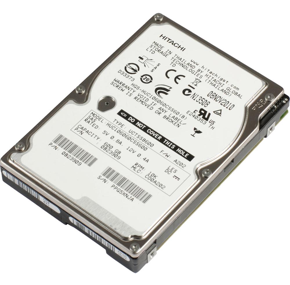 Hard Disk Server 600 GB Refurbished, HGST HUC106060CSS600, SAS, 2.5 Inch, 10000 RPM, 64 MB Cache