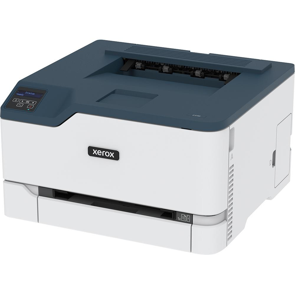 Imprimanta laser color Xerox C230VDNI, Dimensiune A4, Viteza 22 ppm mono si color, Rezolutie 600 x 600 dpi, calitate culoare de 4800, Procesor 1 GHz Dual Core, Memorie 256 MB, Limbaje imprimate PCL® 56, PostScript® 3, PCLm, Interfata USB 2.0 de mare vit