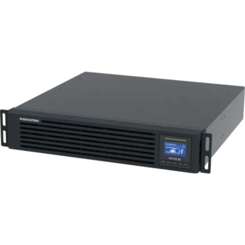 SOCOMEC NeTYS RT 1000VA VFI UPS 11 PF1 WITH BATTERY INTEGRATED RAILS