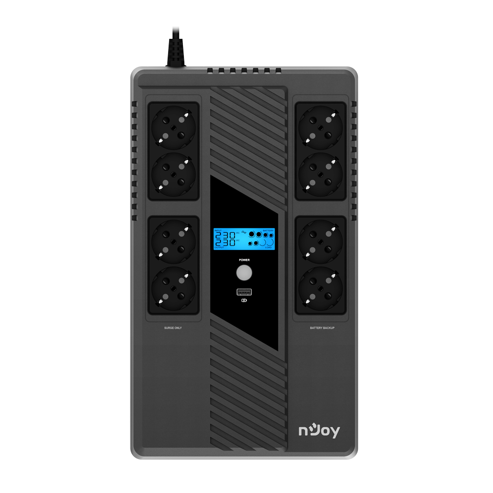 UPS nJoy Token 800 VA  480 WCapacity 800 VA  480 W, , , , , 