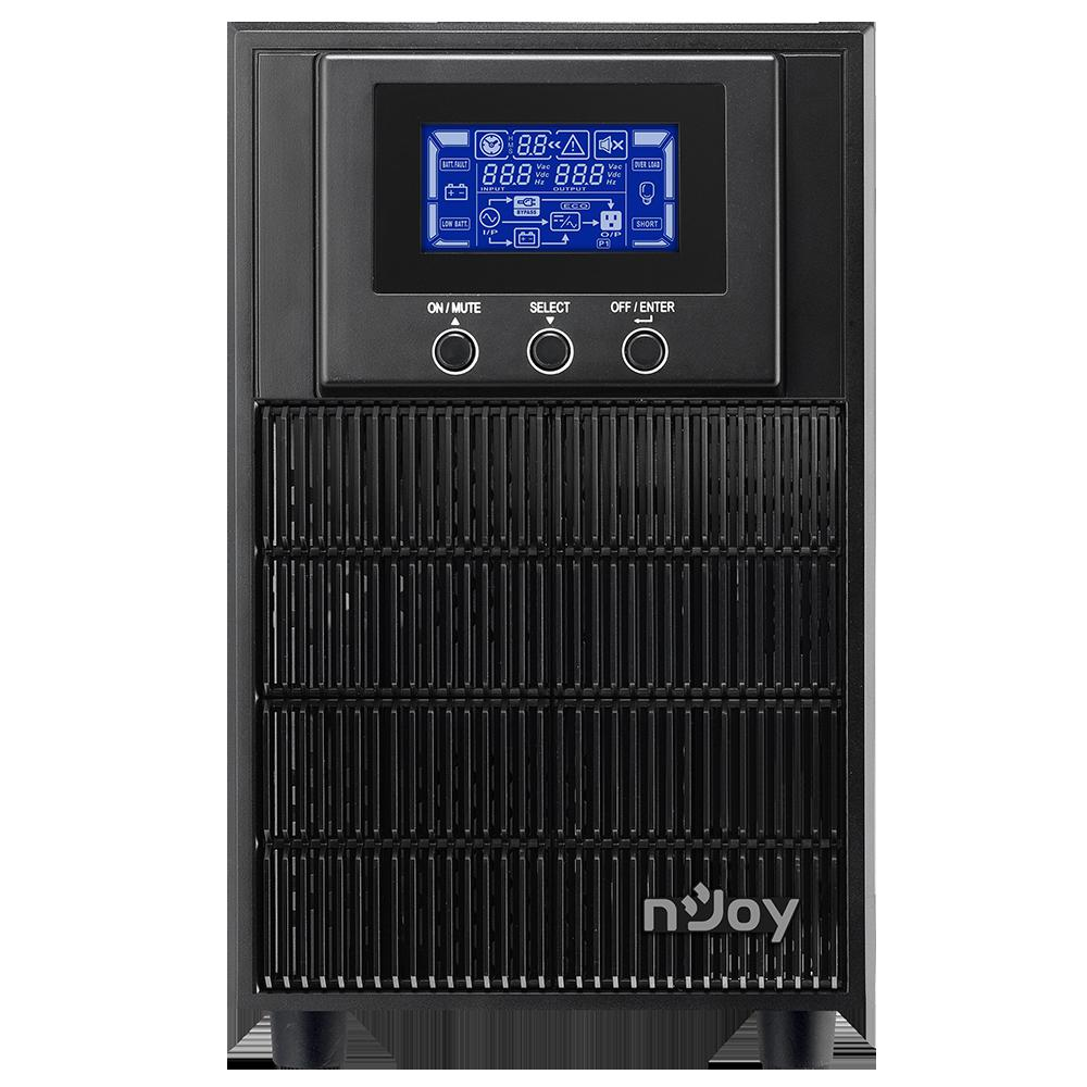 UPS nJoy Aten PRO 2000, 2000VA 1800W, On-line, LCD Display, 3 Prize Schuko cu Protectie, Management UPS nJoy Aten PRO 2000, 2000VA 1800W, On-line, LCD Display, 3 Prize Schuko cu Protectie, Management