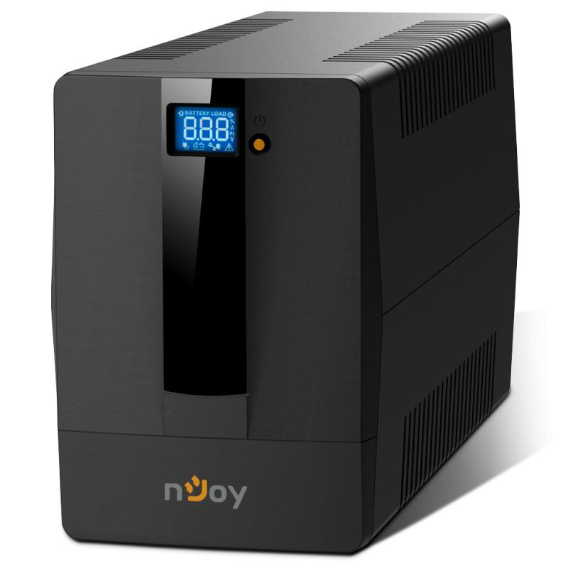 UPS nJoy Horus Plus 2000, 2000VA1200W, Afisaj LCD cu ecran tactil, 4 Prize Schuko cu Protectie, Repornire Automata, RJ11 protectie pentru linia de telefonmodem UPS nJoy Horus Plus 2000, 2000VA1200W, Afisaj LCD cu ecran tactil, 4 Prize Schuko cu Protectie, Repornire Automata, RJ11 protectie pentru linia de telefonmodem