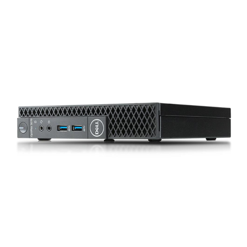 Calculator refurbished - Calculator Dell OptiPlex 3070, Micro, Intel Core i3 8100 3.6 GHz, 8 GB DDR4, 128 GB SSD M.2 NVMe, Windows 10 Pro, 3 Ani Garantie, Premium