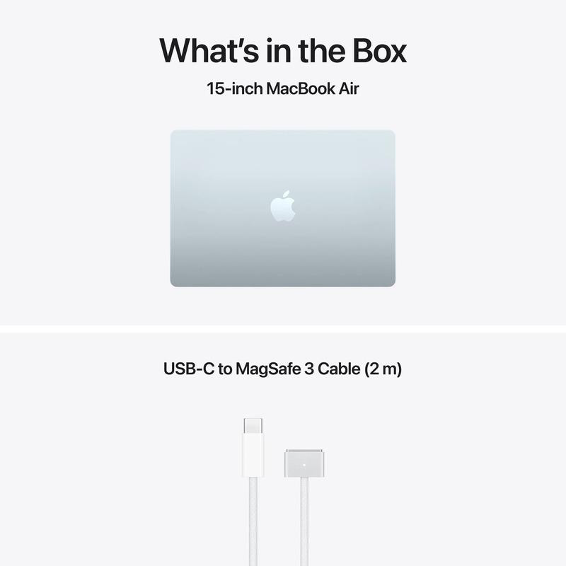 MacBook Air 15.3" RetinaApple M5 CPU 10-core, GPU 10-core, NeuralEngine16-core32GB512GB - Sky Blue - INT KB No Adapter - 2026CTO from MDVQ4ROA, , , MacBook Air 15.3" RetinaApple M5 CPU 10-core, GPU 10-core, NeuralEngine16-core32GB512GB - Sky Blue - INT KB No Adapter - 2026CTO from MDVQ4ROA, , ,