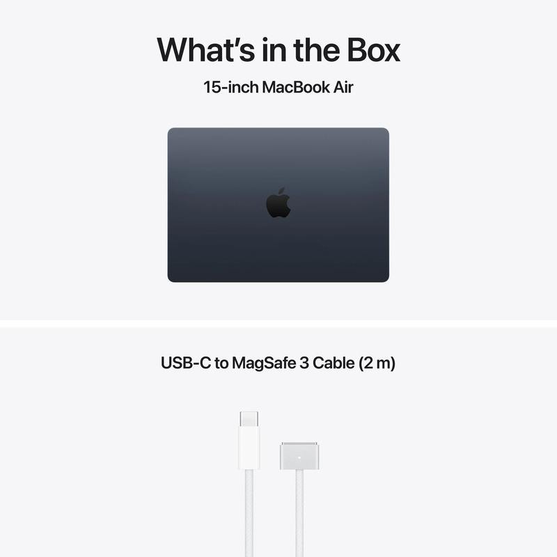 MacBook Air 15.3" RetinaApple M5 CPU 10-core, GPU 10-core, NeuralEngine16-core32GB1TB - Midnight - US English KB No Adapter -2026 CTO from MDVN4ROA, , , MacBook Air 15.3" RetinaApple M5 CPU 10-core, GPU 10-core, NeuralEngine16-core32GB1TB - Midnight - US English KB No Adapter -2026 CTO from MDVN4ROA, , ,