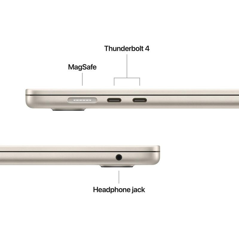 MacBook Air 15.3" RetinaApple M5 CPU 10-core, GPU 10-core, NeuralEngine16-core24GB512GB - Starlight - INT KB No Adapter - 2026 CTO from MDVD4ROA, , , MacBook Air 15.3" RetinaApple M5 CPU 10-core, GPU 10-core, NeuralEngine16-core24GB512GB - Starlight - INT KB No Adapter - 2026 CTO from MDVD4ROA, , ,