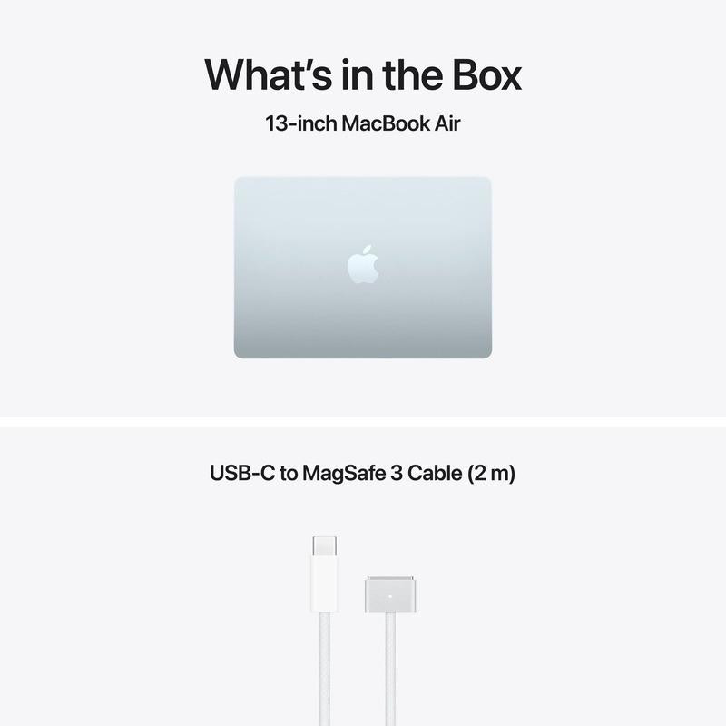 MacBook Air 13.6" RetinaApple M5 CPU 10-core, GPU 10-core, NeuralEngine16-core24GB512GB - Sky Blue - INT KB No Adapter - 2026CTO from MDHH4ROA, , , MacBook Air 13.6" RetinaApple M5 CPU 10-core, GPU 10-core, NeuralEngine16-core24GB512GB - Sky Blue - INT KB No Adapter - 2026CTO from MDHH4ROA, , ,