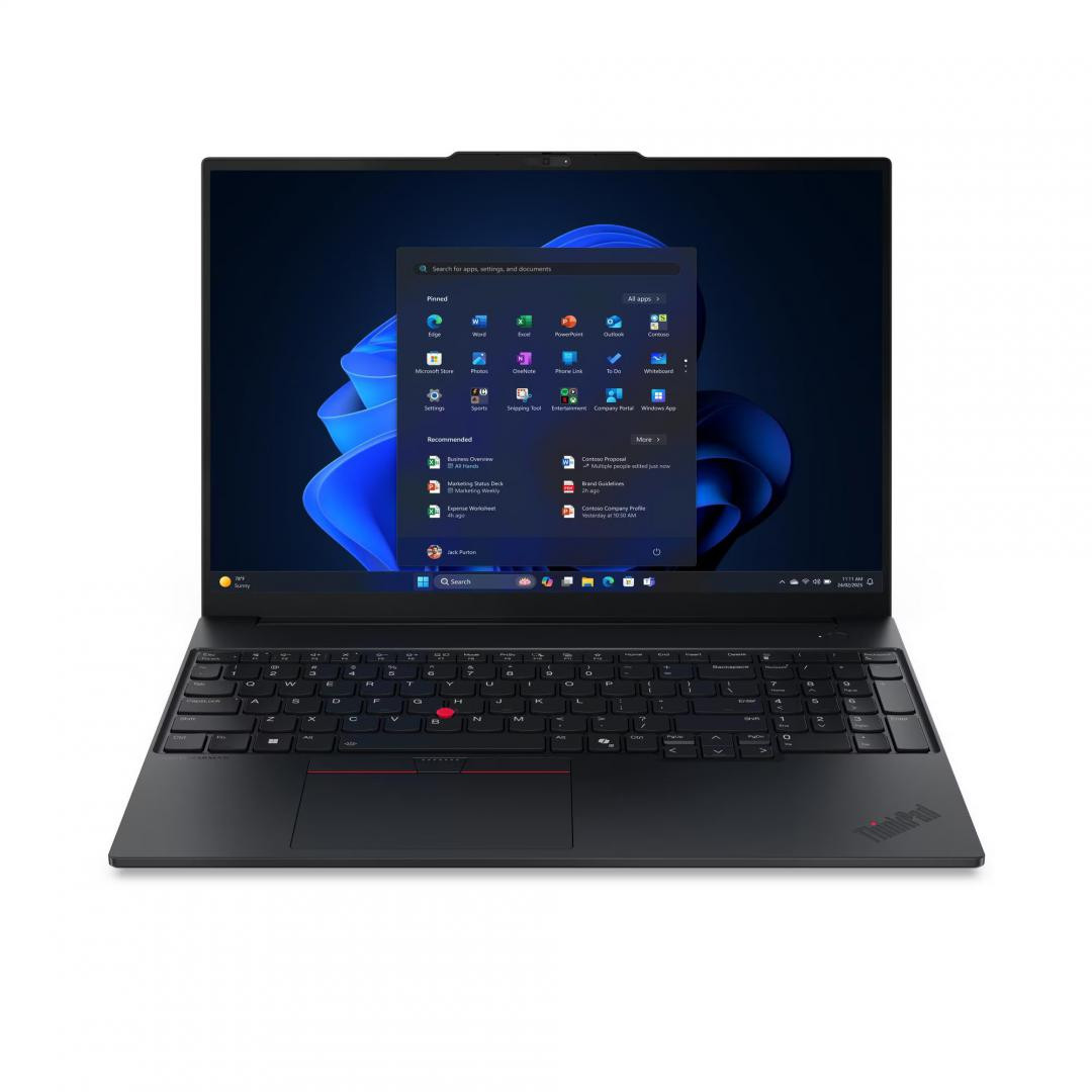 Laptop Business Lenovo ThinkPad E16 Gen 3, cu procesor Intel Core Ultra 5 225U, 16' IPS, 32 GB DDR5, 1 TB SSD, Intel Graphics Laptop Business Lenovo ThinkPad E16 Gen 3, cu procesor Intel Core Ultra 5 225U, 16' IPS, 32 GB DDR5, 1 TB SSD, Intel Graphics