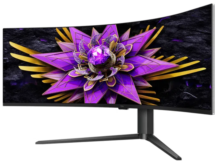 Monitor Gaming Curbat QD-mini LED TCL 57R94 57",  Dual UHD 7680x2160,  120Hz,  1ms,  AMD FreeSync™ Premium,  NVIDIA G-Sync Compatible