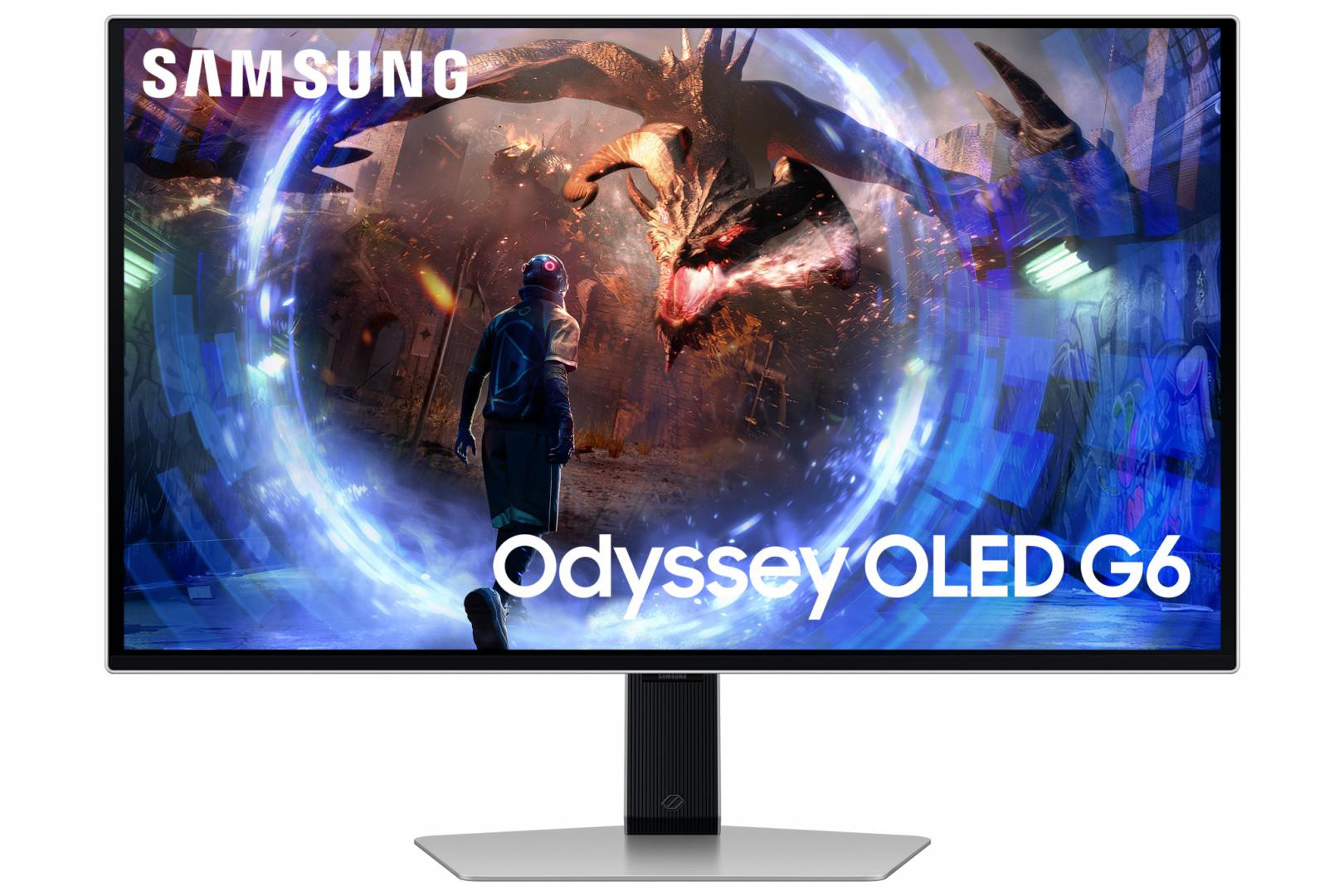 Monitor Samsung 27" LS27DG602SUXEN, Diagonal inch 27, Diagonal cm 69, Aspect ratio 169, Panel OLED, Resolution 2560x1440, Refresh Rate 360Hz, Response time GtG 0.03ms, Brightness max 250 cd?, Contrast static  1M1, Viewing angle 178°1