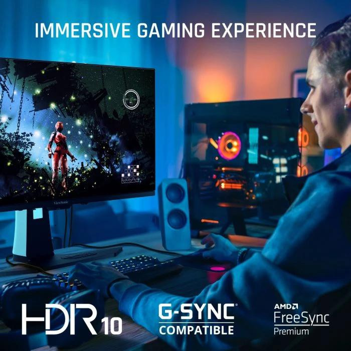 Monitor ViewSonic 27" XG272-2K-OLED,  Diagonal inch 27,  Diagonal cm 69,  Aspect ratio 169,  Panel OLED,  Resolution 2560x1440