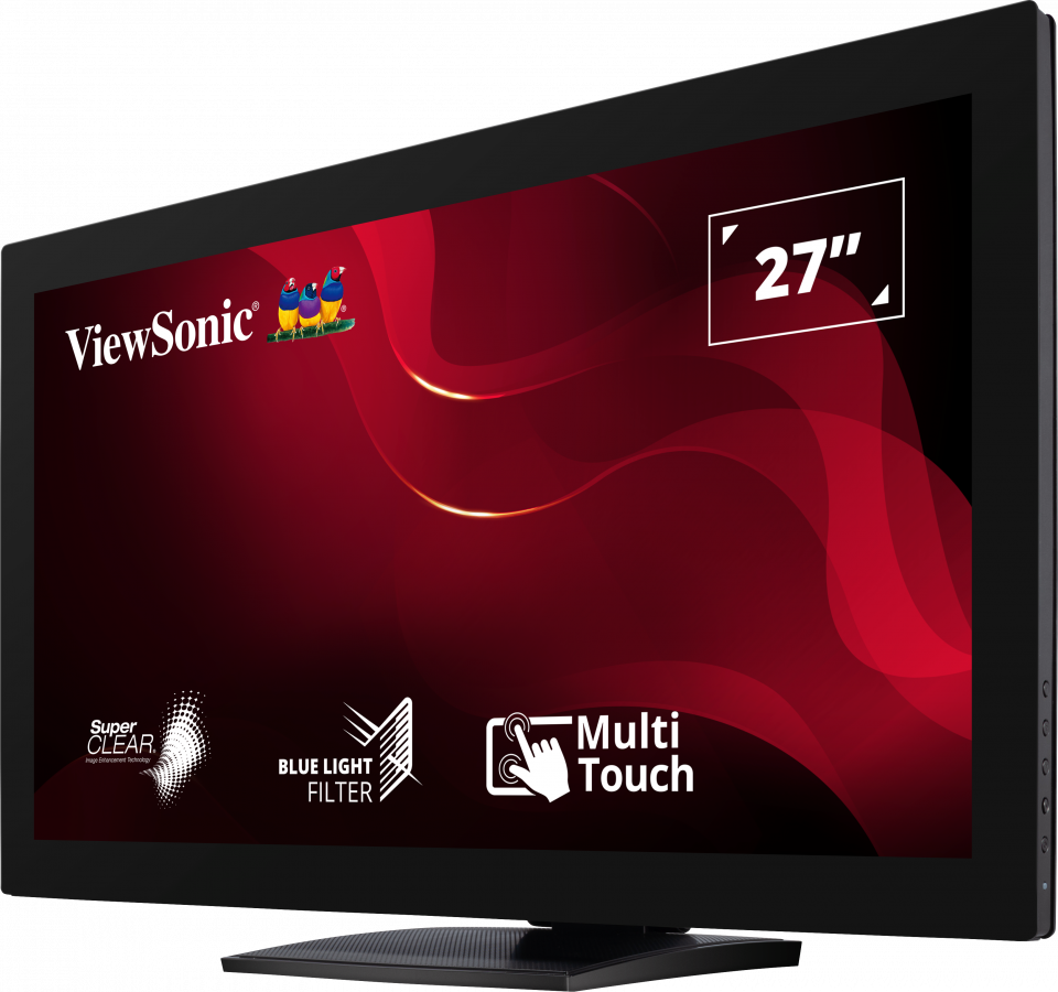 Monitor ViewSonic 27" TD2760, Touch 10pts, Diagonal inch 27, Diagonal cm 69, Aspect ratio 169, Panel VA Monitor ViewSonic 27" TD2760, Touch 10pts, Diagonal inch 27, Diagonal cm 69, Aspect ratio 169, Panel VA
