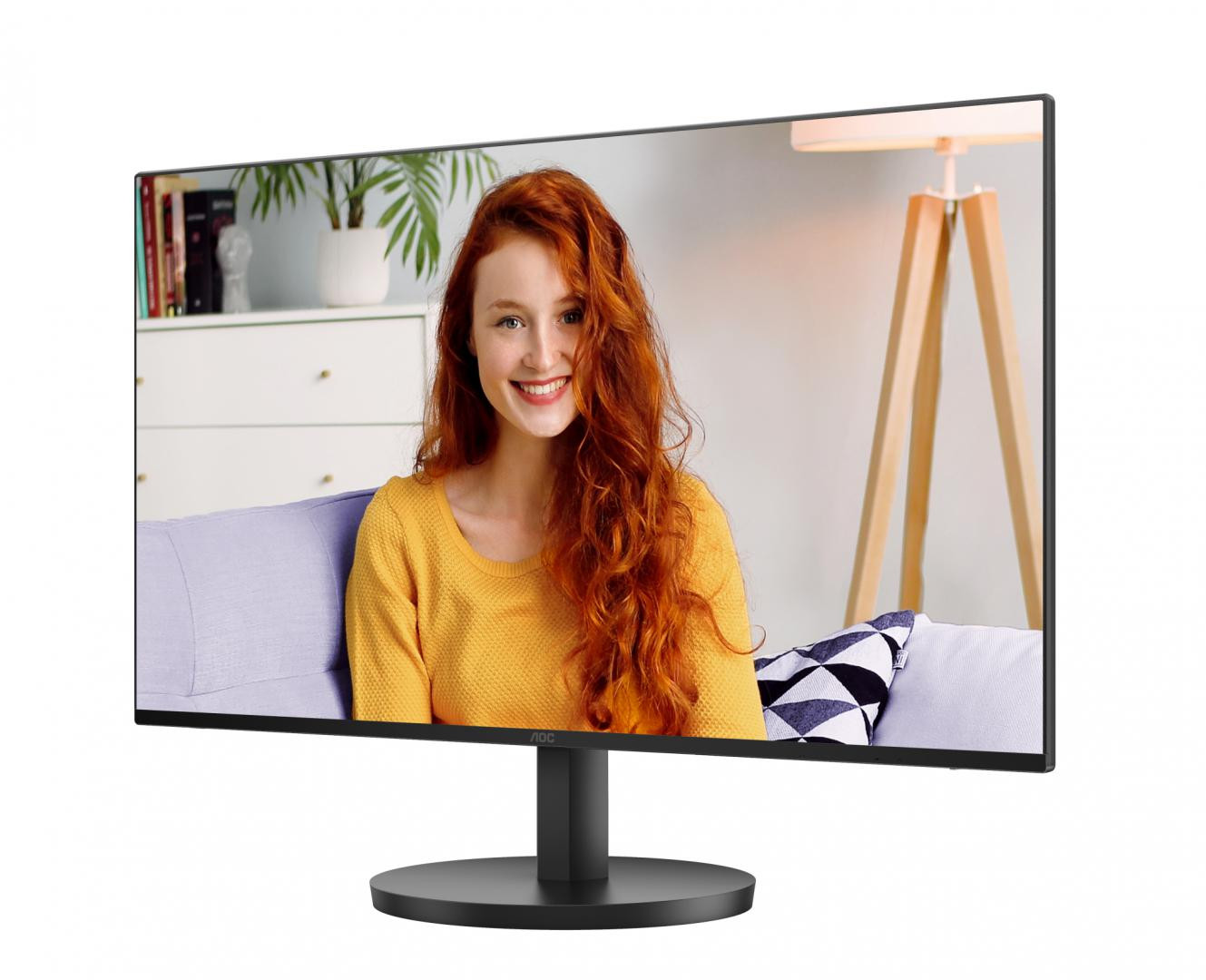 Monitor AOC 23.8" 24B3HA2, Diagonal inch 23.8, Diagonal cm 60.5, Aspect ratio 169, Panel IPS, Resolution 1920x1080 Monitor AOC 23.8" 24B3HA2, Diagonal inch 23.8, Diagonal cm 60.5, Aspect ratio 169, Panel IPS, Resolution 1920x1080