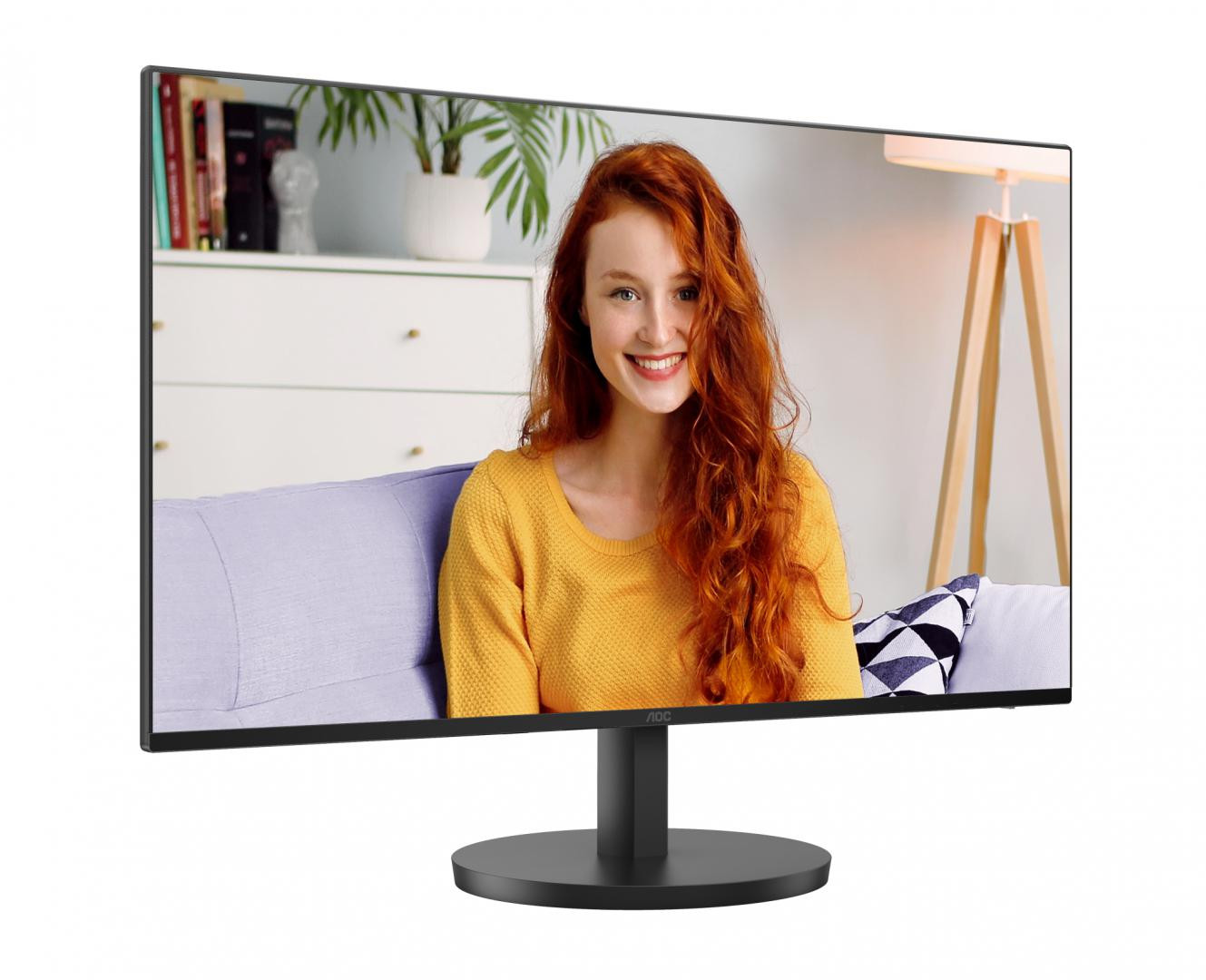 Monitor AOC 23.8" 24B3HA2, Diagonal inch 23.8, Diagonal cm 60.5, Aspect ratio 169, Panel IPS, Resolution 1920x1080 Monitor AOC 23.8" 24B3HA2, Diagonal inch 23.8, Diagonal cm 60.5, Aspect ratio 169, Panel IPS, Resolution 1920x1080